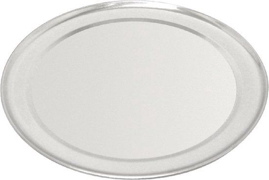 Vogue Aluminium Pizza Pan 25.5cm - Black
