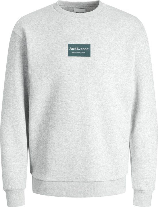 JACK&JONES JJFRANK SWEAT CREW NECK Heren Trui XXL White Melange