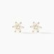Histoire d'Or Boucles D'oreilles Puces Clea Fleur Or Jaune Oxyde De Zirconium