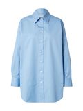 SEIDENSTICKER Blouse 'Schwarze Rose' lichtblauw