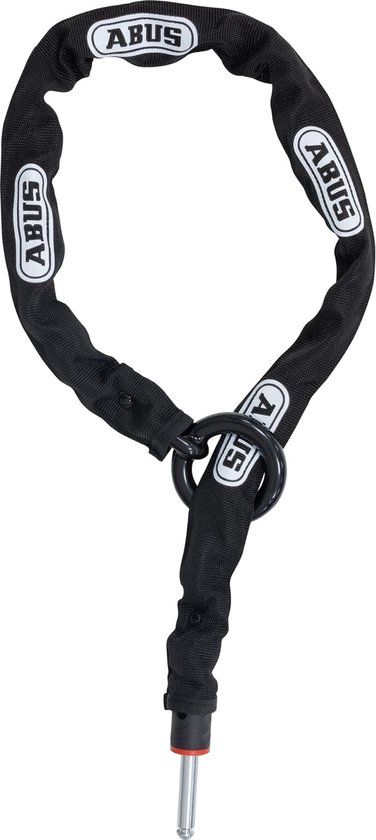 Abus insteekketting ACH 2.0 6KS/85 black - 85 cm - Zwart