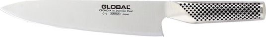 Global G2 Koksmes - 20 cm - Zilver