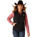 Ariat Veste softshell d'équitation sans manches pour femme Logo