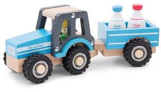 New Classic Toys tractor met melkflessen