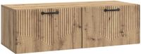 vidaXL Wandmontage TV-kast 98 x 41 x 30 cm Artisanaal eiken