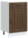 Lucca meuble bas bois marron couleur chêne