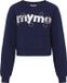 MyMo Sweatshirt navy/wit