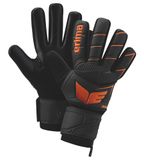 Erima Aeroclaw New Talent Keepershandschoenen Heren - Zwart / Oranje | Maat: 9