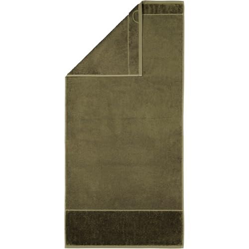 MÖVE Bamboo Luxe gastendoekje, 30 x 50 cm, olijfgroen