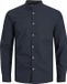 JACK&JONES JJJOE SHIRT LS PLAIN MAO Chemise Homme Bleu Marine XXL