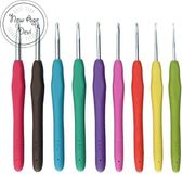 New Age Devi Haaknaalden Set - 9-delig - Softgrip - Multicolor