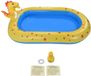 Dailygoods - Piscine gonflable, conception 3-en-1 - Bain d'aspersion dinosaure - Jouet multifonctionnel - PVC durable - Pour enfants - 67 x 41 x 26 pouces - Piscine de jeu