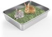 Ibenzoa® Metalen kattenbak, 45 x 35 x 10 cm
