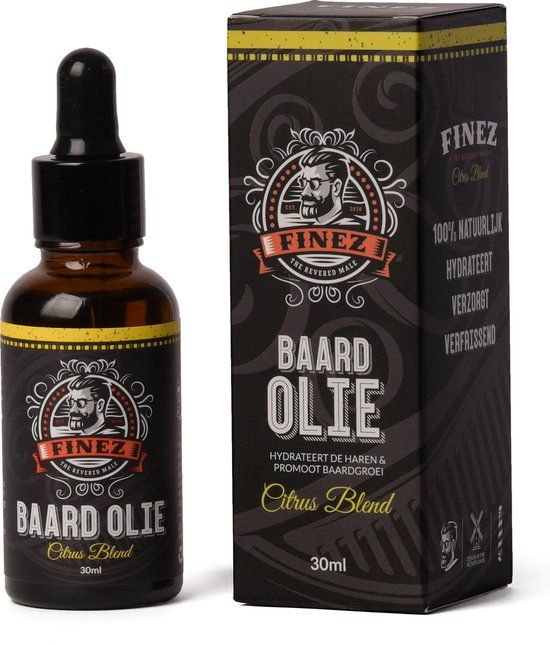 Finez Citrus Blend Baardolie - 30 ml