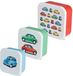 Puckator Set 3 Lunchpotten M/L/XL - Retro Fiat 500
