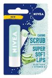 NIVEA Aloë Vera - Lippenpeeling - Verzachtend - Met Vitamine E - Zonder Minerale Oliën