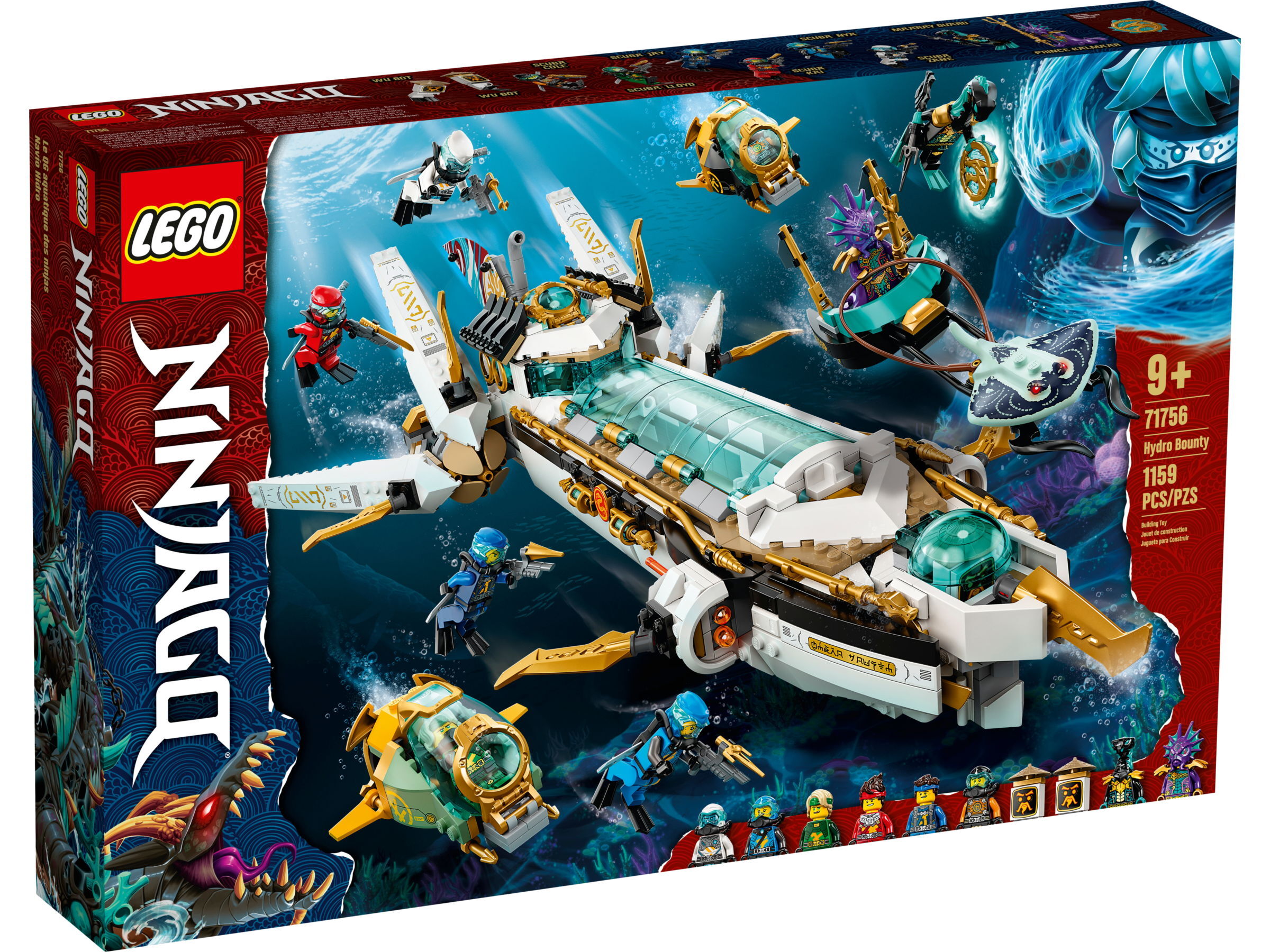 lego Ninjago 71756 Hydro Bounty