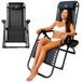 GARDINA® MALAGA Lit de jardin, pliable, avec porte-gobelet