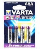 VARTA ULTRA LITHIUM AAA Batterijen - 1100 mAh - 1.5V - 4 stuks