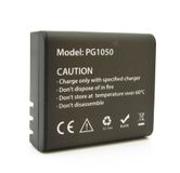 Easypix PG1050 - Batterij - Li-Ion - 1050 mAh - voor GoXtreme Discovery, Endurance 2.7K, Pioneer, Rallye, Rallye WiFi