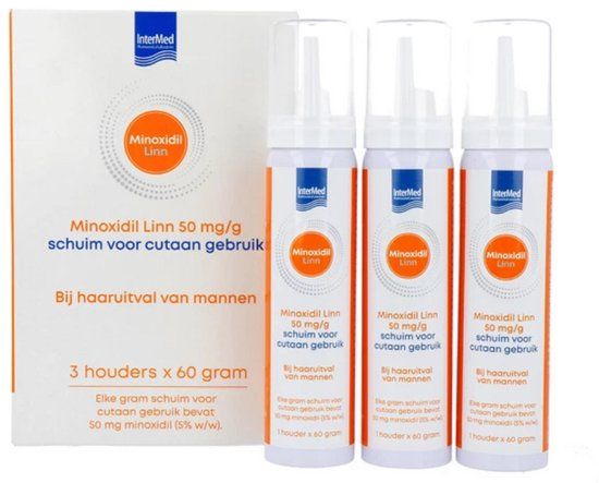 Linn Minoxidil 50mg Foam 180GR