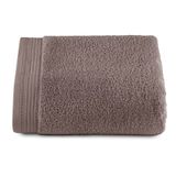 RIZO Top Towel - 1 douchehanddoek, grote douchehanddoek, badhanddoek, 100% gekamd katoen, 600 g/m², afmetingen 100 x 150 cm, nerts
