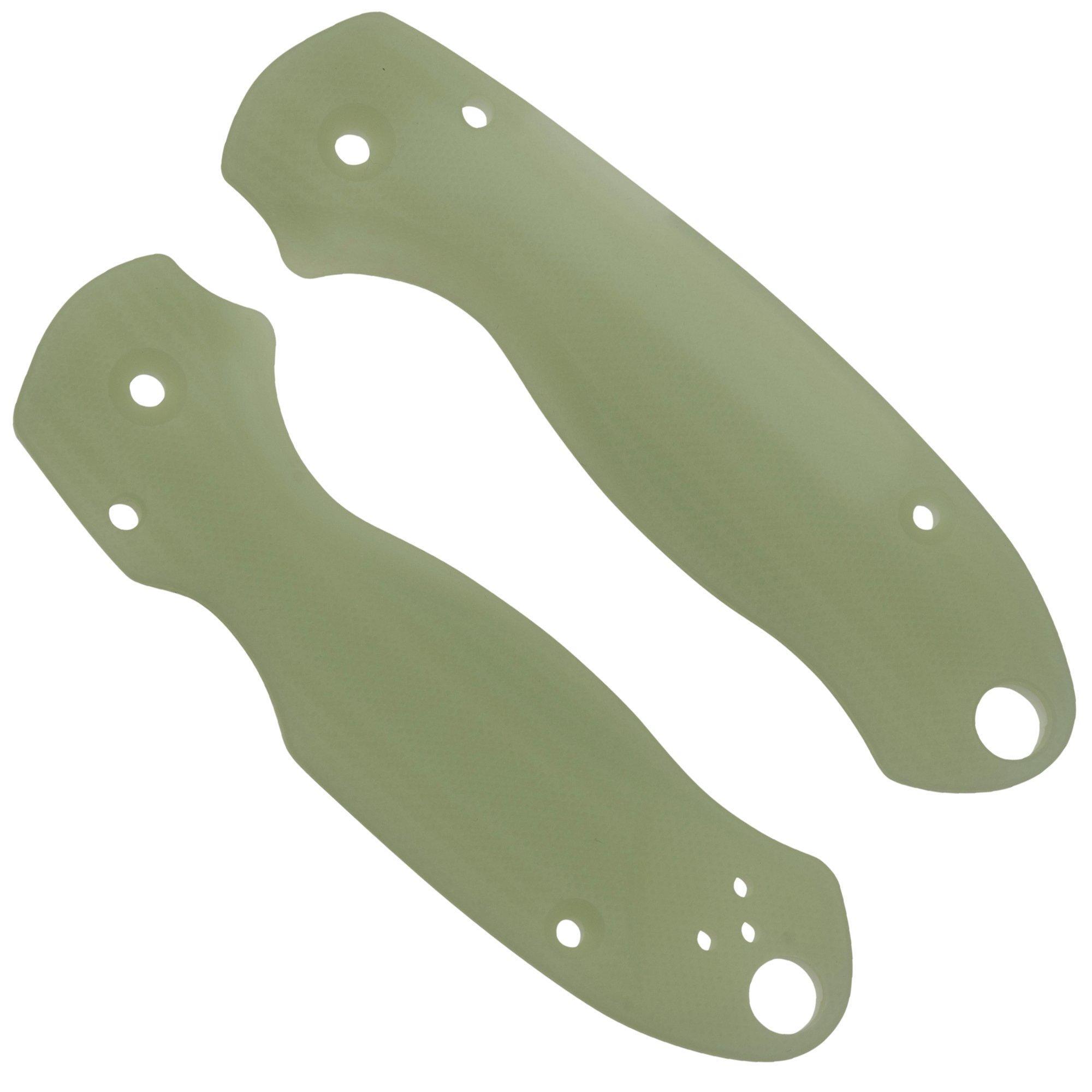 Flytanium Flytanium Spyderco Para 3 Scales, Lotus Jade G10