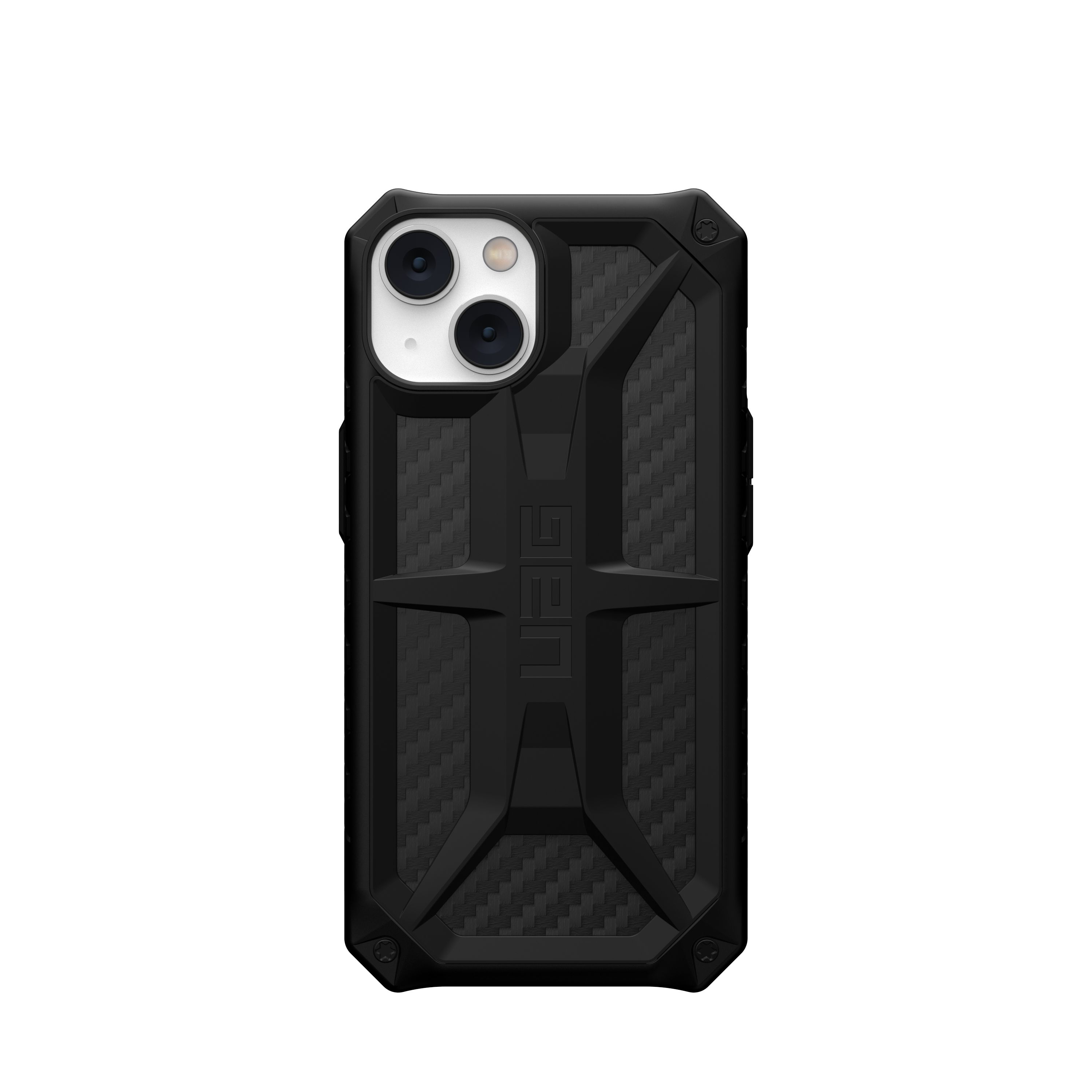 Urban Armor Gear Monarch - Cover case voor iPhone 14 - Zwart