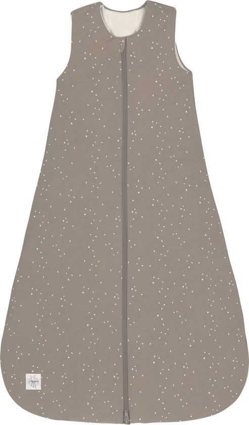 LÄSSIG 4 Seizoenen Babyslaapzak - Sprinkle Taupe - Maat 86/92 - 13-24 Maanden