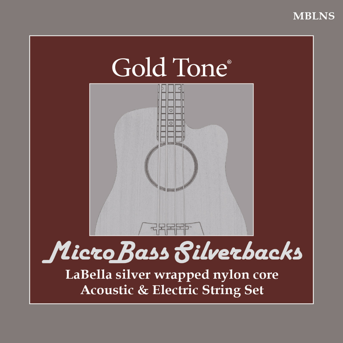 Gold Tone MBLNS Microbass Silverbacks
