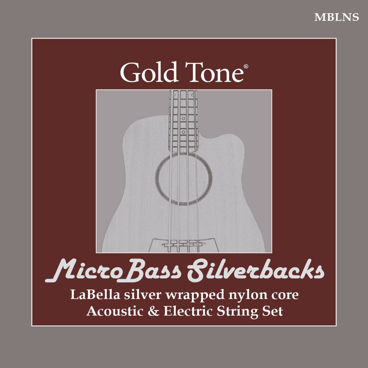 Gold Tone MBLNS Microbass Silverbacks - EAN: 0875116006068