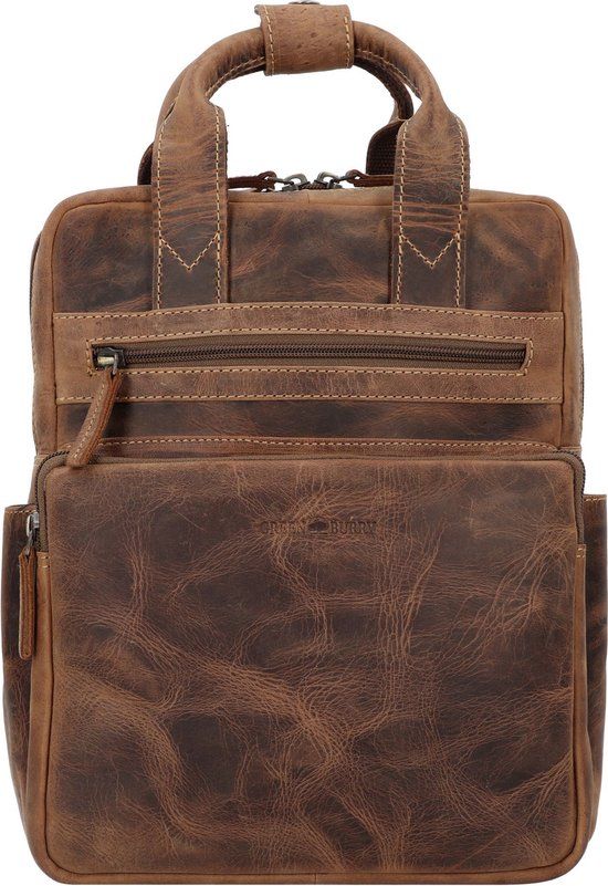 GreenBurry Vintage Backpack Brown