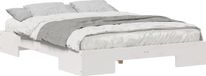 vidaXL Bedframe Wit 140 x 200 cm