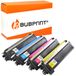 Brother 4 cartouches de toner, compatible avec Brother TN-230 (noir/cyan/magenta/jaune)