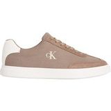 Calvin Klein Low Prof Cupsole Cv HM02236 Low Top, Kaki (Desert Taupe/Bright White), 8