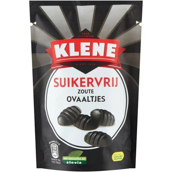 Zoute ovaaltjes suikervrij - 12 x 110g