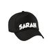 Bellatio Decorations Cadeau pet/cap voor dames - Sarah - zwart - vijftig/50 jaar - verjaardag