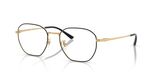 Ray-Ban Rx 8777d Lunettes de vue unisexe noir géométrique 53mm