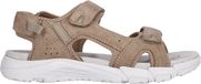 Cruz Sandale Auguete Vrouwen Bruin Leer Platte Sandalen Maat 36