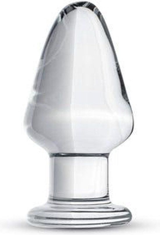 Gildo Glazen Buttplug No. 25 - Transparant - 8.4 cm inbrenglengte