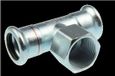 VSH Xpress T-stuk 28 x 1/2" x 28 mm staalverzinkt
