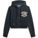 Superdry Athletic Essentials Sweat à capuche court et décontracté à fermeture éclair pour femmes