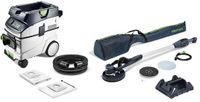 Festool langnek schuurmachine en stofzuigerset PLANEX LHS-E 225/C