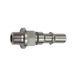Riegler Unieke nippel NW 6, ISO 6150 C, roestvrij staal, 2-traps, G 1/4 AG, grijs