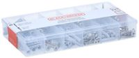 BLACK+DECKER Spaanplaatschroeven en Pluggen Set - 249-delig - RVS