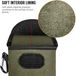 MobyDefend Motorola Moto E13 Pochette en néoprène avec mousqueton - Vert