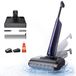 Ultenic Aspirateur eau et poussière, appareil combiné sans fil tout-en-un (aspirateur et balai à franges) avec fonction d'autonettoyage, autonomie jusqu'à 65 minutes