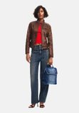 Desigual Rugzak Logo Denim Backpack Medium Wash Blauw