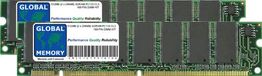 GLOBAL MEMORY 512MB (2 x 256MB) SDRAM PC133 133MHz 168-PIN DIMM Kit pour Yamaha Dtxtreme III Drumset & Yamaha Motief ES6/ES7/ES8