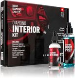 DIAMOND PROTECH - Diamond Interior - Vinyl, Plastic & Trim Restorer - Kit - 12 Months Protection - 50ml